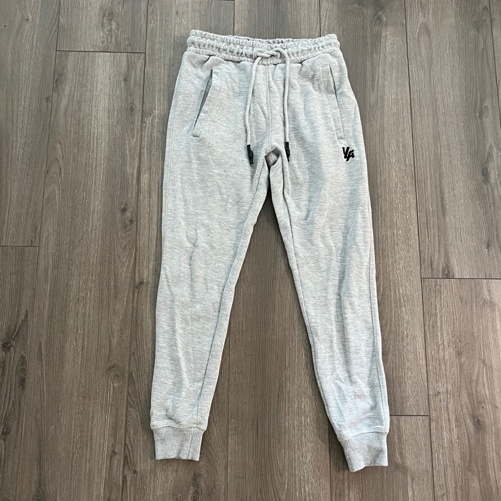 YoungLA 222 Joggers Heather Gray Slim Fit Sweatpants Small